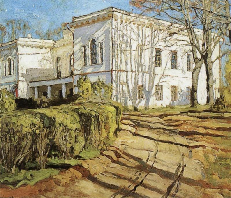 Stanislav Zhukovsky The White House oil painting picture